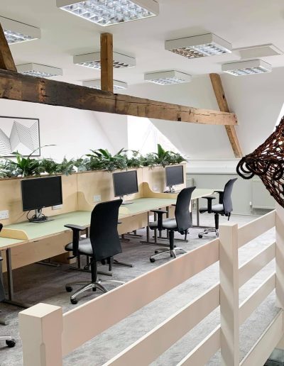 Commercial space interior design