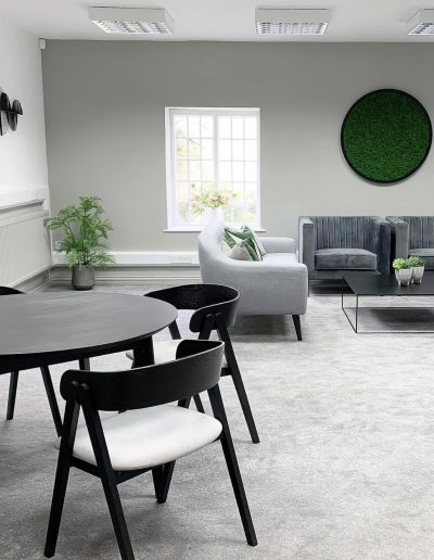 Commercial space interior design