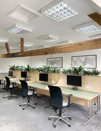 Commercial space interior design